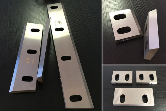 kualitas  T10 HSS Crusher Blade , HRC56 Plastic Cutting Knives pabrik