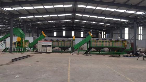 1000kg / jam film mulsa PE menghancurkan mesin cuci dan daur ulang