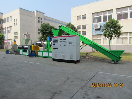 3Phase Film Mesin Pelet Plastik 1000kg / H Mesin Granulasi Plastik