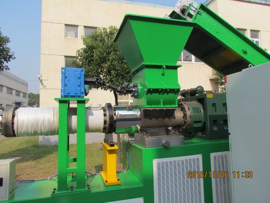 3Phase Film Mesin Pelet Plastik 1000kg / H Mesin Granulasi Plastik