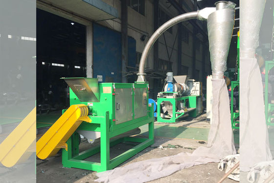 Mesin Daur Ulang Film Plastik Dewatering 500kg / jam