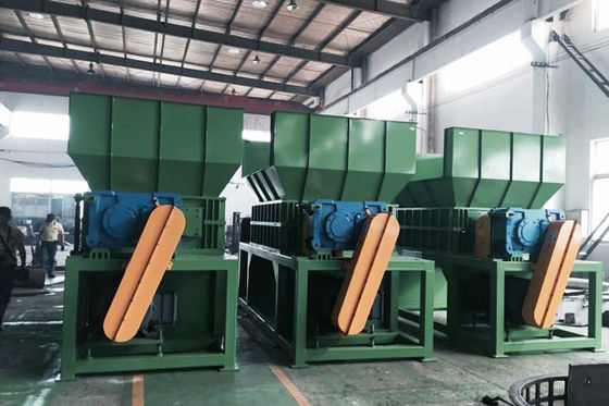Lianda Plastic BOPP Films Mesin Penghancur Shaft Ganda