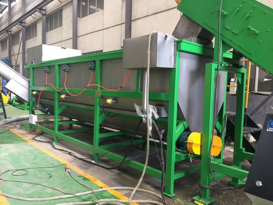 380V PP PE Mesin Daur Ulang Botol Plastik Kaku