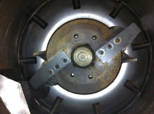 Mesin Aglomerator Plastik Film 950rpm 450L PE