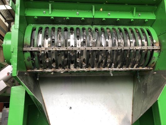 87 pcs Rotary Blade 55kwx2 Mesin Penghancur Poros Tunggal