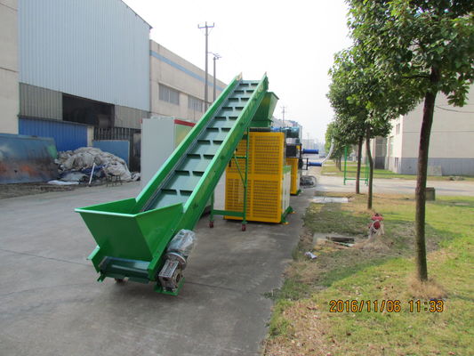 Mesin Granulasi Plastik 50Hz, Granulator Plastik Industri PP Woven