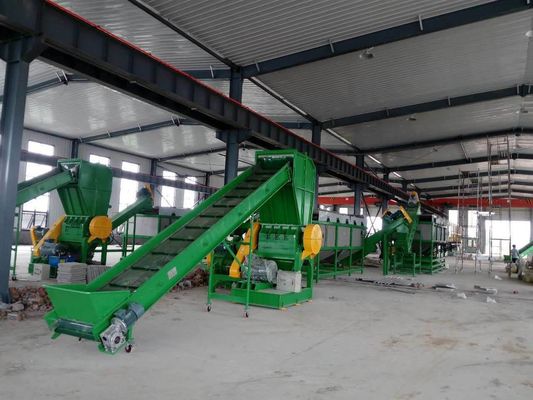 Mesin Daur Ulang Polypropylene Stainless Steel 120kw