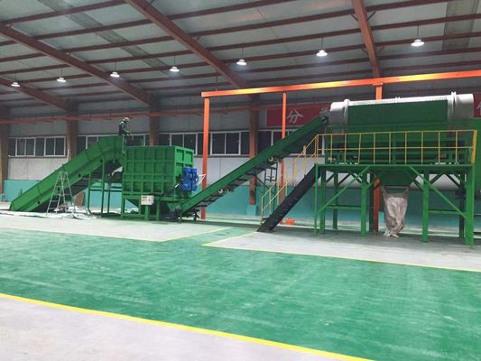 Peralatan Daur Ulang Botol PET CE, Penghancur Daur Ulang Plastik Penghancur