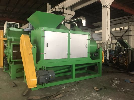Mesin Daur Ulang Plastik Daur Ulang Film Pertanian 3T / H Dengan Penghapusan Pasir Lumpur