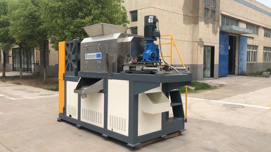 limbah PP karung PP film meremas mesin pelletizing, limbah plastik mesin daur ulang film, pe pp mesin daur ulang