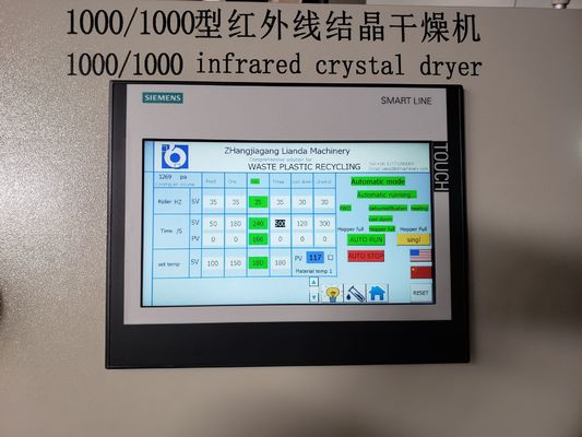 Mesin Pengering Plastik IRD Rotasi Drum Hemat Energi