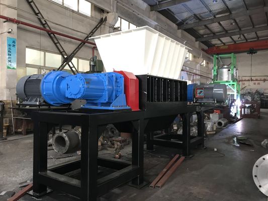 Mesin Penghancur Shaft Ganda Torsi Tinggi Blade 9CrSi