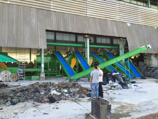 Mesin Daur Ulang Film Plastik 3 Phase Woven Bags