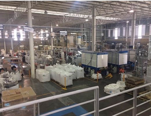 Dehumidifier plastik untuk mesin PET Filament, mesin ekstrusi Filamen plastik PET, mesin pembuat Sapu PET