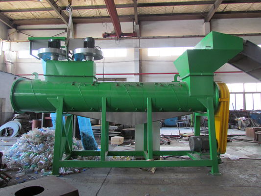 2ton / H Mesin Daur Ulang Plastik Mesin Penghapusan Label Tutup Botol PET