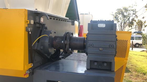 45kw 4 pcs Mesin Penghancur Plastik Serat Pisau Tetap