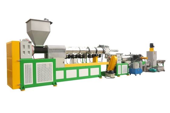 Diameter Sekrup 300kg / jam 160mm Garis Granulasi Plastik