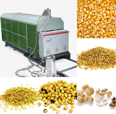 2000kg / H Food Infrared Rotary Dryer Membunuh Kuman