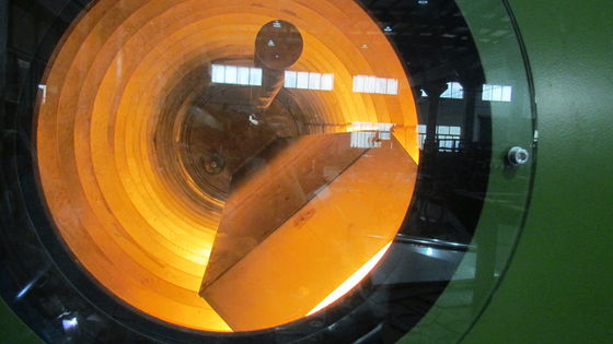 2000kg / H Food Infrared Rotary Dryer Membunuh Kuman