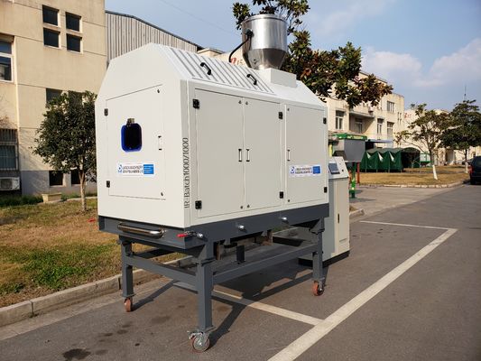 PET Infrared Dryer untuk mesin pembuat benang monofilamen hewan peliharaan, 50ppm, pengeringan 20 menit, PET Broom Extruder