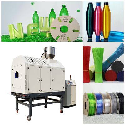 PET Infrared Dryer untuk mesin pembuat benang monofilamen hewan peliharaan, 50ppm, pengeringan 20 menit, PET Broom Extruder