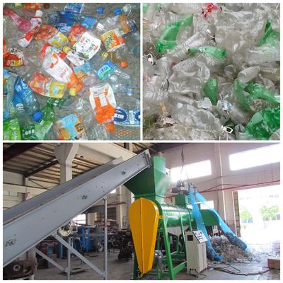 Mesin Penghapus Label Botol PET / Pemisah Label Botol / Mesin Pembersih Botol Hewan Peliharaan / mesin daur ulang botol PET